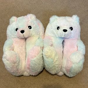 Bear slippers